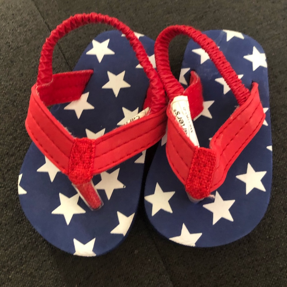 Baby 4th of July sandals